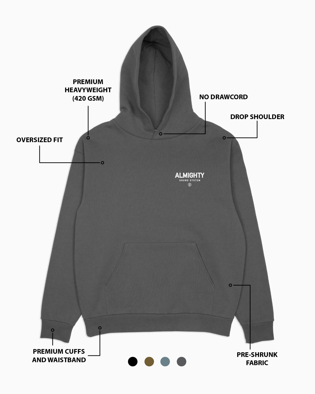 Almighty Heavyweight Luxe Hoodie