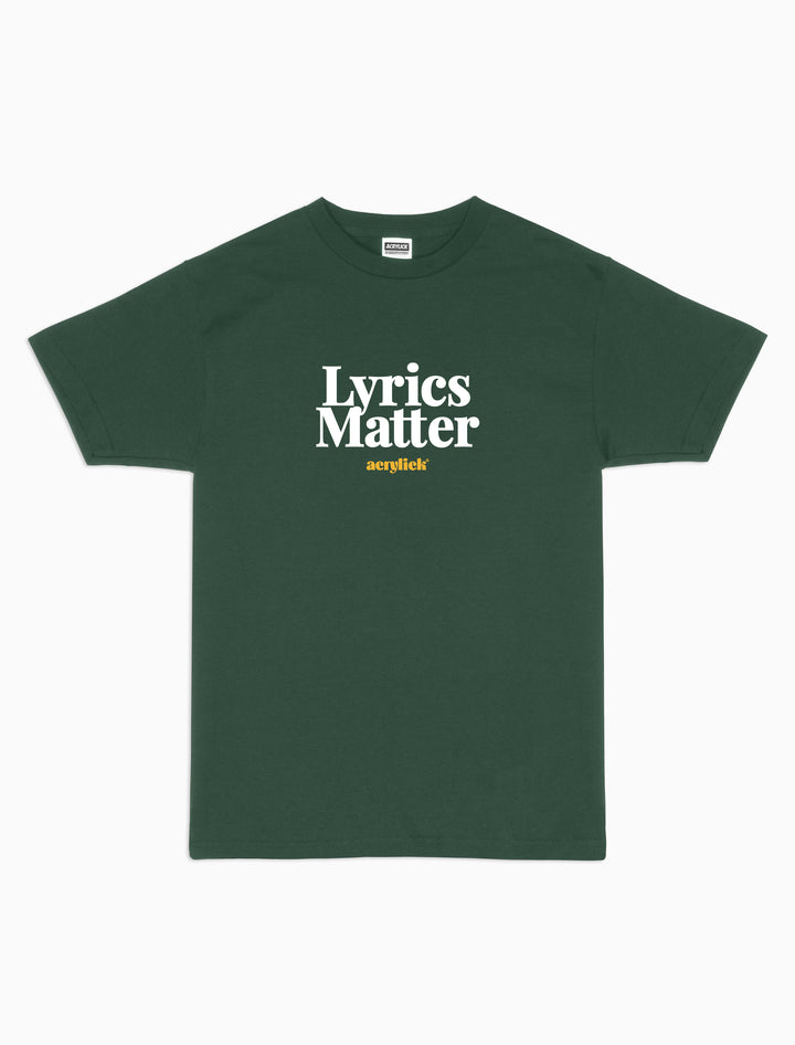 Lyrics Matter Tee