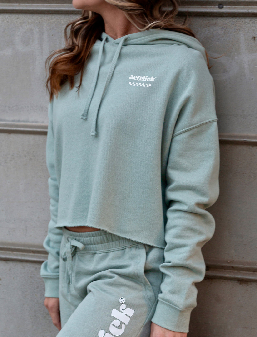 Womens Boogie Crop Hoodie