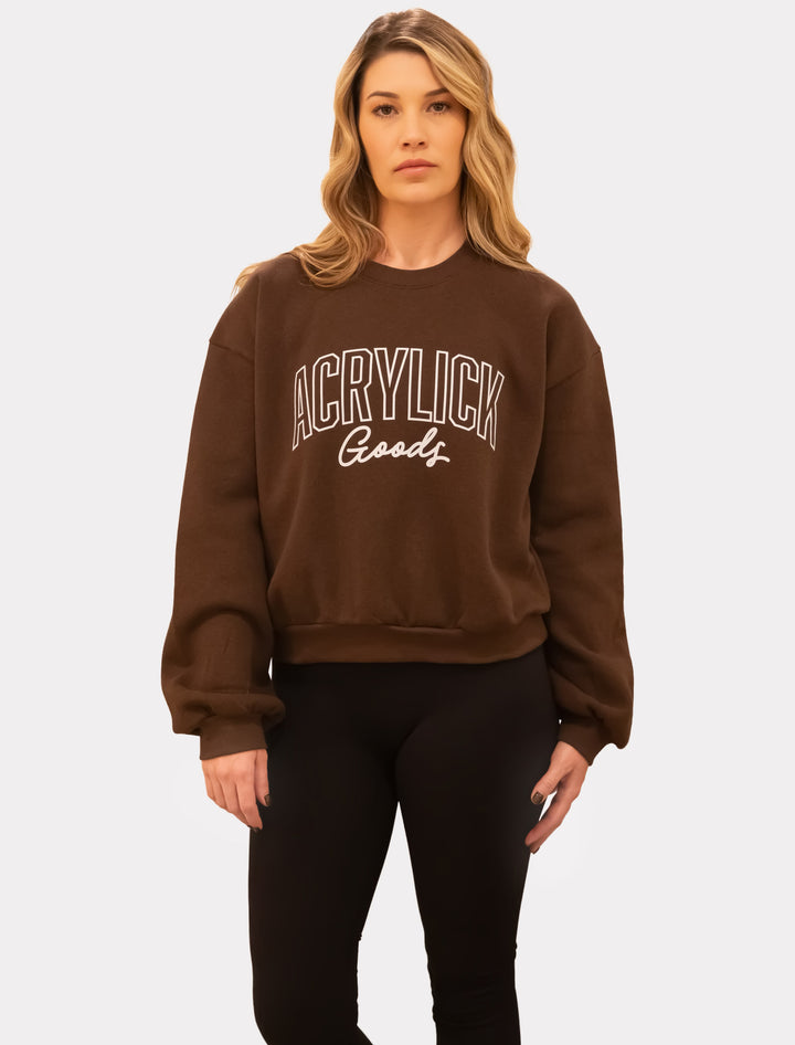 Womens Varsity Oversized Crew