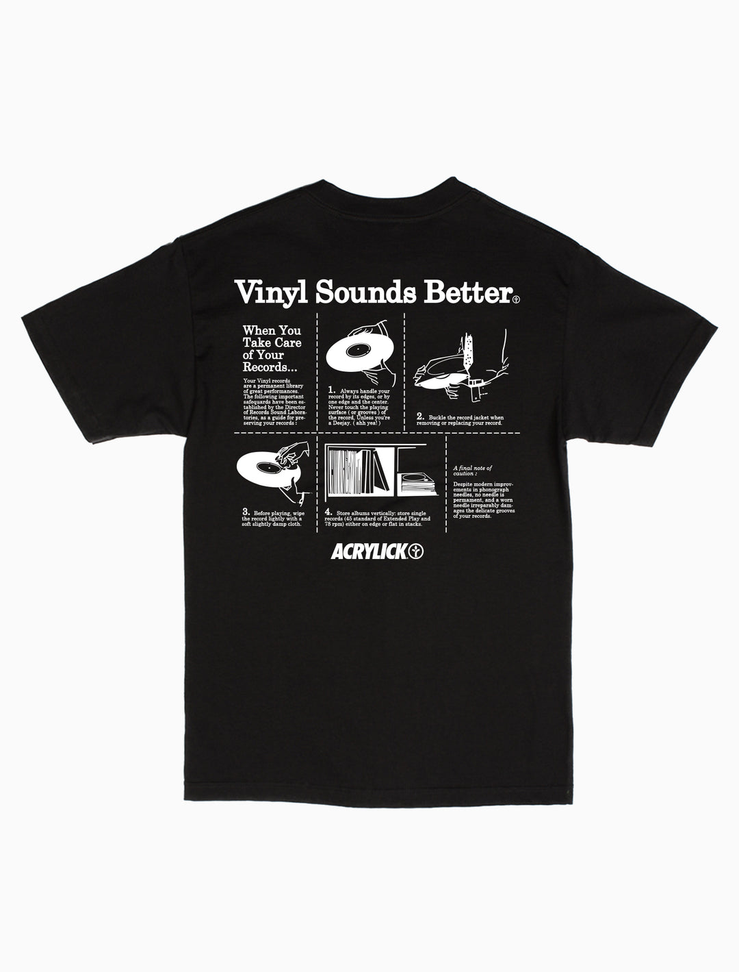 Vinyl Sounds Better Tee