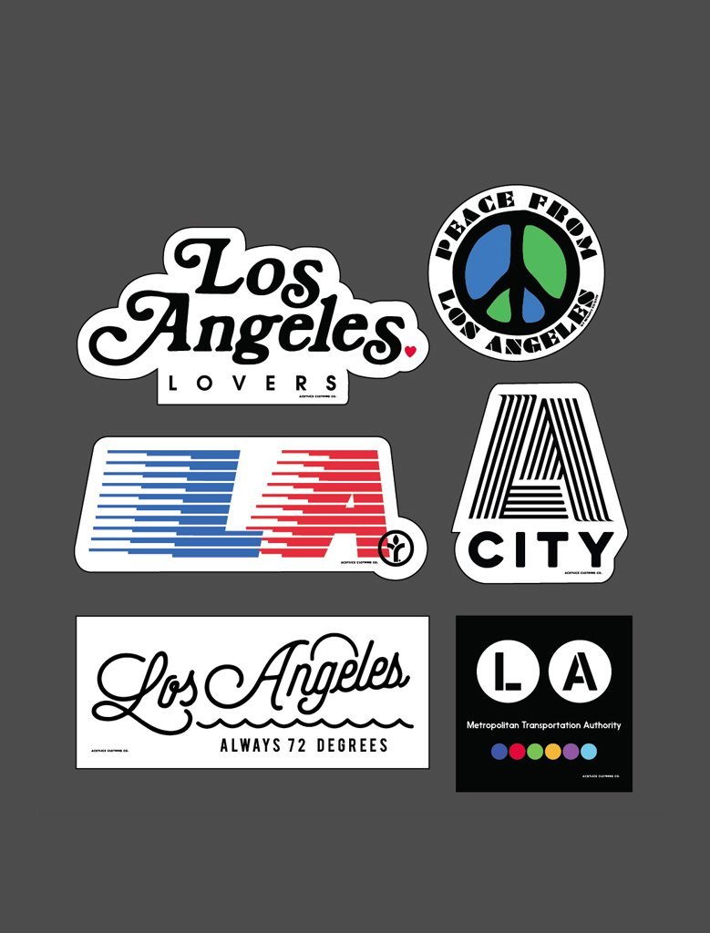 LA Capsule Sticker Pack (5347583813)