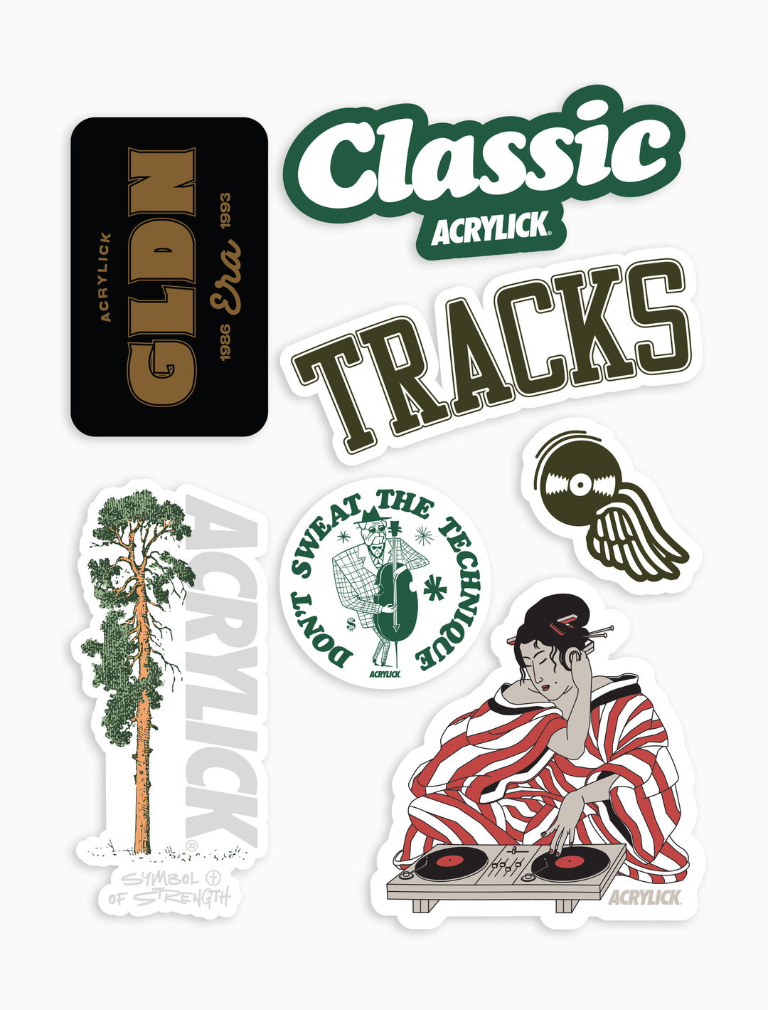 Rooted Sticker Pack