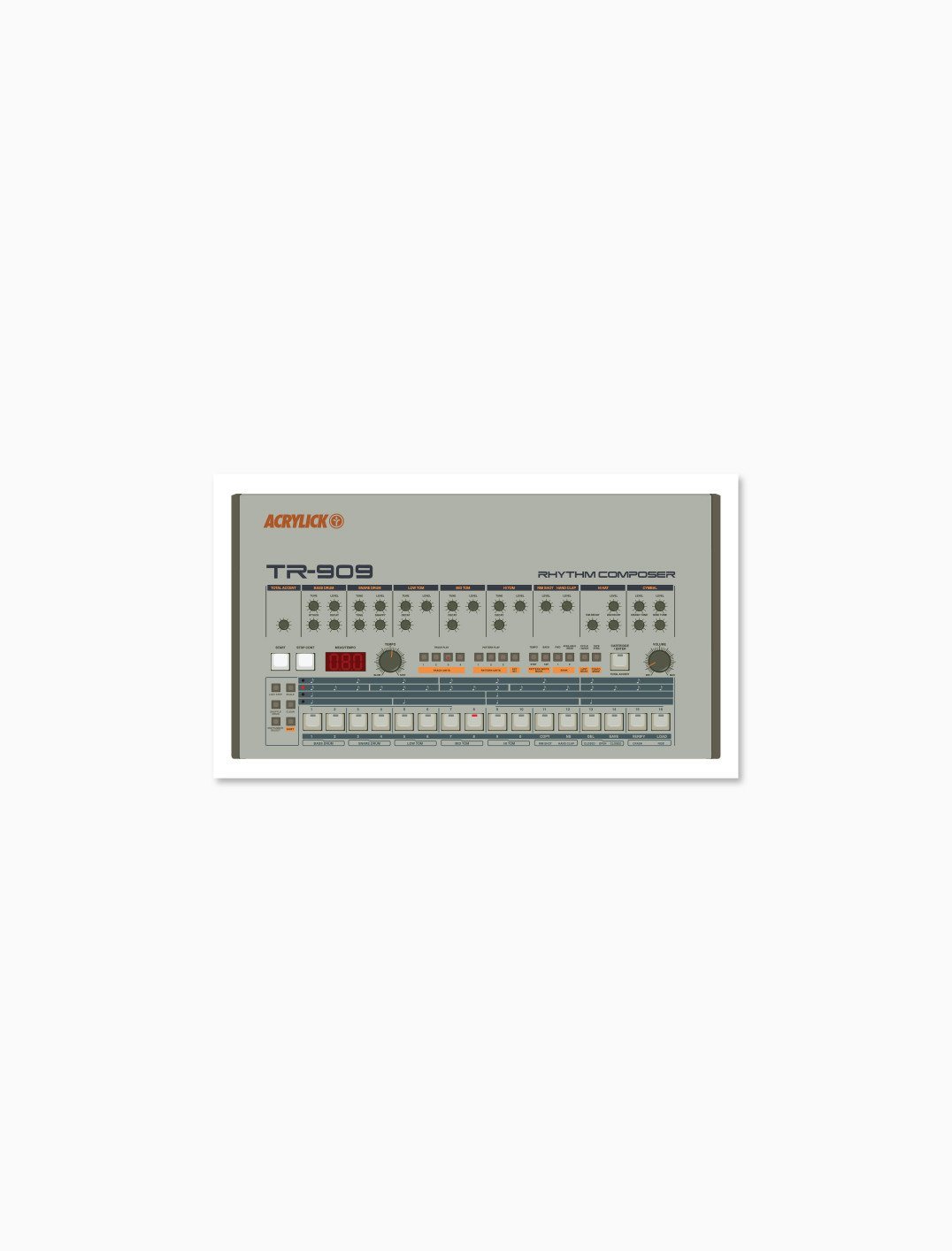 Tr-909 Sticker (5347502789)