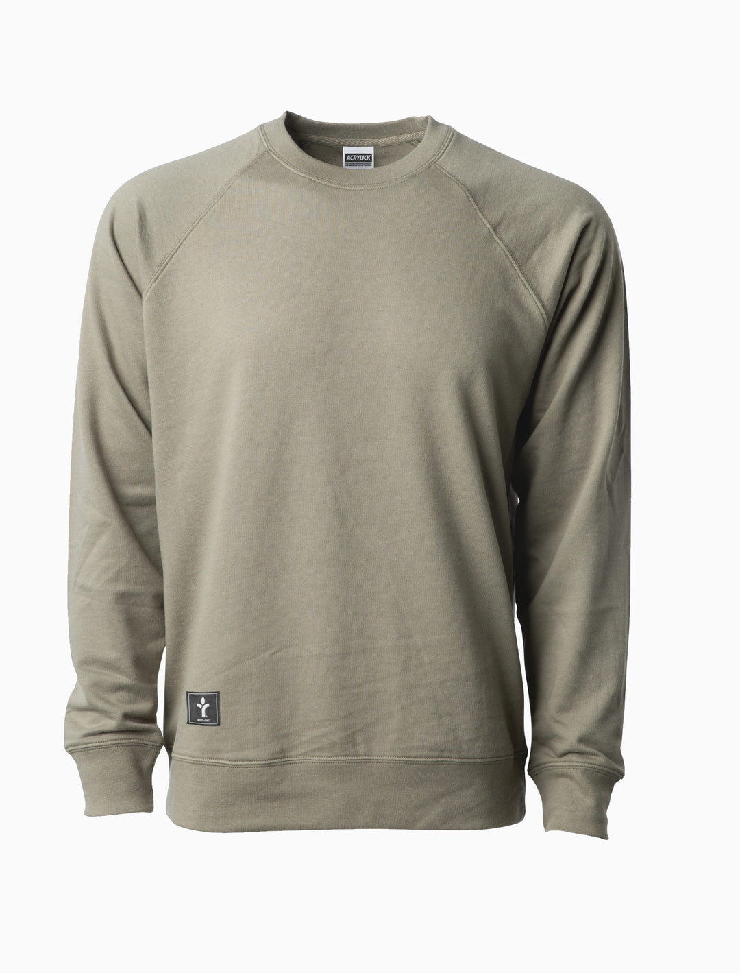 Acrylick Lightweight Loopback Terry Crew