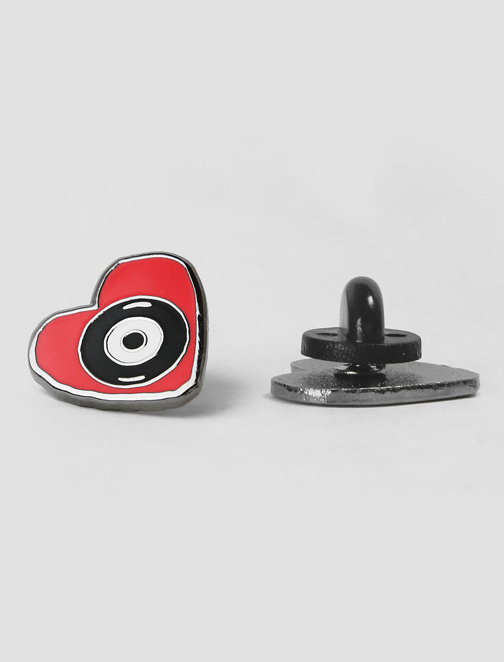 Vinyl Love Enamel Pin